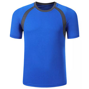 Rashguard de fitness à manches courtes pour homme, extensible, à séchage rapide, rashguard MMA pour homme, anti-UV, imperméable, chemises de compression - Product Image 1