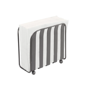 Nouveau design de porte-serviettes plat de forme carrée en bois avec poids en aluminium porte-serviettes décoration de table d'hôtel et de restaurant - Product Image 4