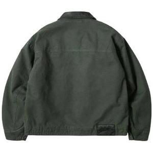 แจ็คเก็ตผ้าแคนวาสเคลือบแว็กซ์แบบหนา ซิปหน้า มีกระเป๋าอเนกประสงค์ สำหรับผู้ชาย ทำงาน ฤดูหนาว สั่งทำขายส่งได้ - Product Image 2