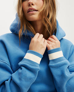 Nouvel arrivage 2025 100% coton sweats à capuche pour femmes anti-boulochage personnalisé avant imprimé surdimensionné anti-rides respirant Streetwear - Product Image 5