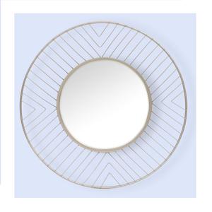 Elegant Design Metal <b>Wall</b> <b>Mirrors</b> Used For Guest Room Decoration Custom Size Handicrafts With <b>Gold</b> Finished - Product Image 4