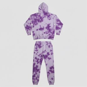 Tracksuit Cropped USA Acid Wash Distressed Rhinestone Sweatpants And <b>Hoodie</b> Set Joggers US <b>Hoodie</b> Set - Product Image 5