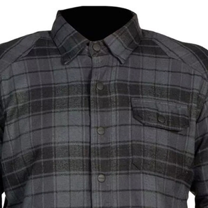 Chemise en flanelle pour homme, chemise en flanelle personnalisée pour homme et chemise de protection blindée de niveau 1 CE pour la moto - Product Image 2