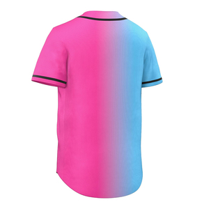 Maillot de baseball et de softball unisexe à rayures personnalisées, vêtements de sport en polyester respirant avec broderie et sublimation imprimée pour adultes - Product Image 4