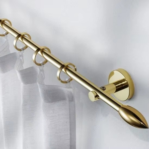 วงเล็บม่านโลหะโบราณที่มีรายละเอียดเน้นใช้สำหรับการตกแต่งบ้านที่หรูหราหรือการตกแต่งภายในของรีสอร์ท - Product Image 1