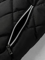 Jaket Puffer Pria Musim Dingin Berkerudung Anti Angin Ramah Lingkungan Serat Bambu Ringan -Tex Terlaris Kustom Terbaru OEM