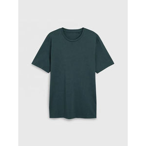 Logo personnalisé en gros 100% coton Hommes Boxy Fit T-Shirt Design personnalisé 180 Gsm Tissu Poids unisexe Slim Fit - Product Image 4