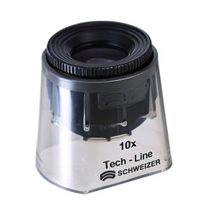 Loupe de stand Tech-Line à grossissement 10x, lentille fixe de 30 mm de diamètre pour soudeur - Product Image 3