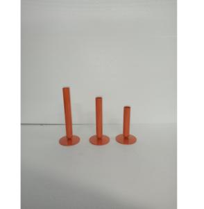 Stylish Metal <b>Candle</b> Holder Powder Color Minimalist Nordic Design Handmade Eco-Friendly Heat Resistant Christmas Home Decor - Product Image 2