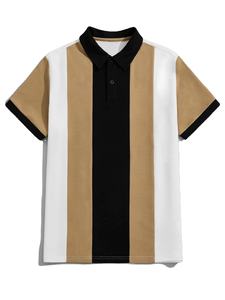 Vente en gros de chemises pour hommes de haute qualité, personnalisées, 100% coton, pour le fitness et le sport, respirantes, à séchage rapide, à manches courtes, coupe classique - Product Image 3