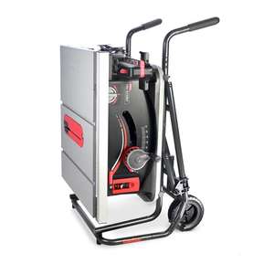 Nuevo en Stock 2026 Sierra Móvil STOP - Sierra de Corte para Obra con Caja de Herramientas Profesional y Carro Móvil, Ensamblaje 8A 230V 50Hz - Product Image 1