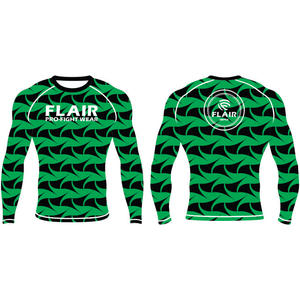 Personalizado Durable Nylon BJJ Rash Guard Larga Protección UV Anti-UV Compresión Camisa Transpirable y Cómodo - Product Image 4