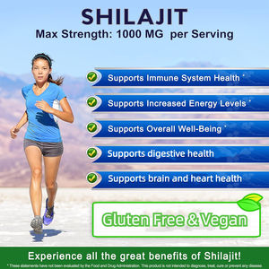 Capsules de Shilajit de l'Himalaya Vegan de Marque Privée avec Probiotiques Prébiotiques pour le Soutien Immunitaire et la Digestion des Adultes 60 Capsules/Bouteille - Product Image 6
