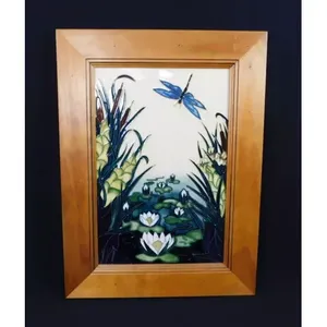 LAMIA MOORCROFT Rachel Bishop Placa de azulejo de pared enmarcada 12X16 Calcomanía de pared - Product Image 1