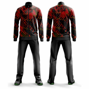 Conjunto Deportivo Transpirable Personalizado, Chaqueta y Pantalón, para Hombre, Mujer y Jóvenes, Ropa Deportiva de Equipo, Traje de Entrenamiento, Precio al por Mayor, OEM 2025 - Product Image 4