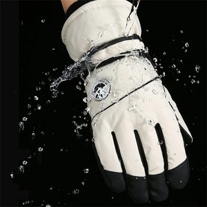 Guantes de invierno para hombres y mujeres, esquí al aire libre, bicicletas eléctricas, antideslizantes, a prueba de viento, terciopelo grueso, cálido, impermeable, pantalla táctil - Product Image 6