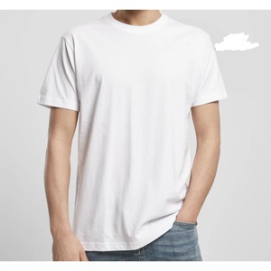 Nouveauté T-shirts à la mode pour hommes, chemises en gros pour hommes, logo personnalisé ajusté, col rond uni, T-shirt en coton 180gsm - Product Image 4