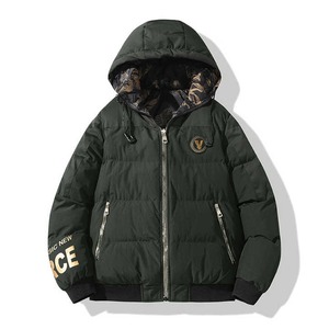 เสื้อแจ็กเก็ตขนปลาปักเป้าสำหรับผู้ชายเสื้อแจ็กเก็ตขนเป็ดไนลอนแบบทนทานต่อใบหน้าออกแบบได้ตามต้องการ - Product Image 5