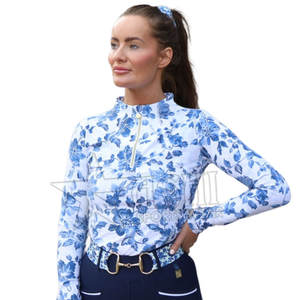 เสื้อขี่ม้าแขนยาวสำหรับผู้หญิงเสื้อขี่ม้าแห้งเร็วสำหรับการแสดง2024 - Product Image 1