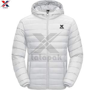 Veste d'extérieur imperméable légère unisexe de qualité supérieure Fermeture à glissière Polyester/Nylon Matériau respirant Vente en gros - Product Image 1