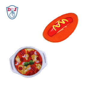 สติกเกอร์พิมพ์ซับลิเมชันพร้อมแผ่นติดอาหารแบบใช้ซ้ำได้ลายปักทั้งตัว - Product Image 1