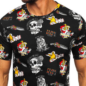 Nouveauté, sublimation respirante pour homme, t-shirt grande taille à séchage rapide pour homme, sublimation avec logo personnalisé - Product Image 3