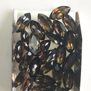 ควอตซ์สีน้ำตาลธรรมชาติ 16x8 มม. ทรงมาร์คีส์ คุณภาพดีที่สุด พลอยหลวมสำหรับทำเครื่องประดับ - Product Image 4