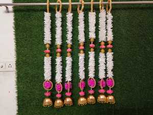 Guirnaldas de Flores de Jazmín para Decoración de Bodas Indias, Decoración Floral, Flores Artificiales, Fondo para Fiestas y Eventos - Product Image 6