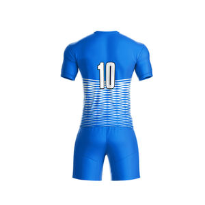 Conjunto de Uniforme de Fútbol de Alta Calidad, 100% Poliéster, Estampado, Malla Premium, Personalizable, Servicio OEM para Ropa Deportiva - Product Image 3