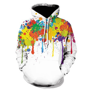 Sudaderas con Capucha Personalizadas para Hombre, Estilo Urbano, Manga Larga, Impresión Digital, Sudaderas Winter Tears, Algodón Básico Mezclado - Product Image 4