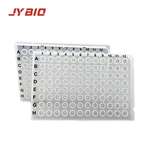 <span class=keywords><strong>96</strong></span> Well PCR Plate 0.2ML 200ul jupe complète transparente avec <span class=keywords><strong>SBS</strong></span> pour Style ABI - Product Image 1