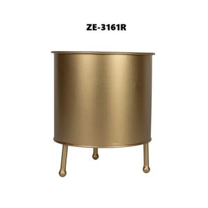 Premium Modern Handmade Metal Flower Vase with <b>Mirror</b> Shine Finish Finish Accent Metal Flower vase made zahid exports in India - Product Image 2