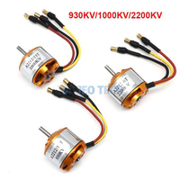 Moteur CC sans balais A2212 1000KV avec ESC 30A et kit d'avion RC 1045