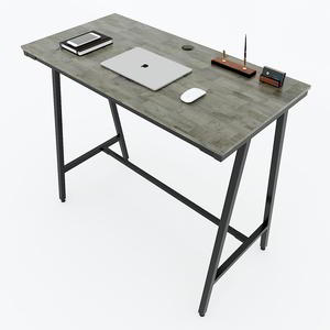 Escritorio Ergonómico Minimalista Aconcept STD68028, 120x60x105cm, MDF con Patas de Hierro, Requiere Ensamblaje, para Oficina o Dormitorio - Product Image 2