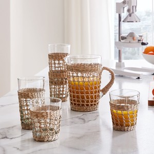 Natural Woven Handmade Cup Cover Tabletop Decoration Cheapest Price <b>Wine</b> <b>Glass</b> <b>Holder</b> Made in Vietnam - Product Image 5