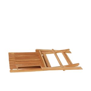 Silla plegable de madera de teca hecha en Indonesia - Product Image 6