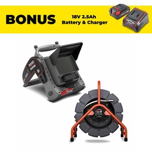 Cámara de Inspección Ridgids Mini Pro con Carrete de 61m X 25mm, Industrial, DSL, HDR, Wi-Fi, Digital, Cobre, Herramientas Manuales para Bricolaje, OEM, Corte, ODM - Product Image 2