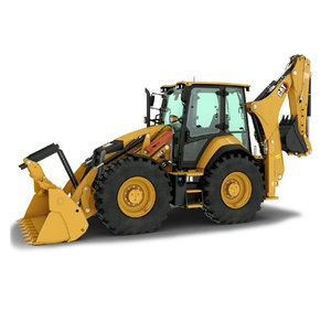 รถตักล้อยาง CAT 420 XE คุณภาพดีพร้อมขาย ใช้งานน้อยเพียง 450 ชั่วโมง พร้อมจอยสติ๊กคู่แบบอิเล็กทรอนิกส์ - Product Image 3