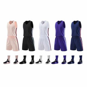 Conjunto de uniforme de baloncesto Logotipo personalizado-Diseño y color Uniformes juveniles de alta calidad Camiseta de baloncesto - Product Image 1