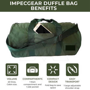 กระเป๋าดัฟเฟิลสำหรับยิมสินค้ามาใหม่กระเป๋ายิมสไตล์ไม่เหมือนใคร - Product Image 3