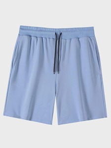 Pantalones cortos Premium para Hombre | Pantalones cortos cómodos y elegantes para playa azul verde - Product Image 4