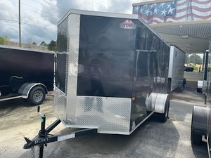 Aluminum Blackout 6x12 Enclosed <b>Cargo</b> <b>Trailer</b> High Capacity Enclosed <b>Cargo</b> <b>Trailer</b> Low Price - Product Image 2