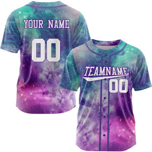 Maillots de softball personnalisés à impression par transfert thermique intégral, respirants, à séchage rapide, ensembles de maillots sur mesure, uniformes avec noms et numéros des joueurs - Product Image 1