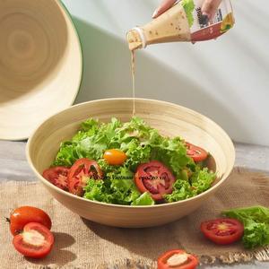 Cuencos de bambú natural/Cuenco de bambú para servir para ensaladas, frutas, almacenamiento de alimentos hecho de bambú natural 100% de Eco2go Vietnam - Product Image 4