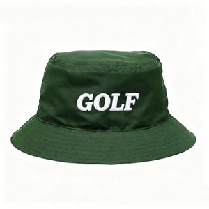 Green <b>Golf</b> <b>Bucket</b> <b>Hat</b> Custom Logo Sun <b>Hat</b> Water Resistant Unisex Fishmen <b>Bucket</b> Summer <b>Buckets</b> <b>Hats</b> Embroidery IVA-C-G-40 - Product Image 1