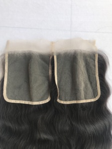 Extensiones de cabello humano Remy virgen 100% de calidad superior Camboya Templo indio Visón Onda natural 18 '6x6 HD Cierre de encaje - Product Image 6
