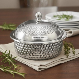 Stainless Steel Casserole Pot Kitchenware Accessories Cooking and Storage Pots Set Double Wall Casserole Aluminum Casted Lid - Product Image 6