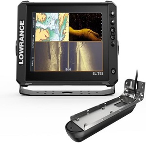 Sonda de Pesca Lowrance Elite FS 12 de Alta Calidad en Caja con Active Imaging 3 en 1 - 2 Pantallas, TD, Antena GPS - Product Image 1