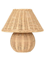 Abat-jour en rotin miniature le plus vendu, design côtier moderne et minimaliste, pour lampe de table en osier