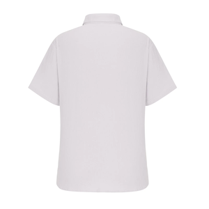 OEM Custom Logo Design 100% <b>Linen</b> Men's Regular Fit Baby Pink <b>Short</b> <b>Sleeve</b> Turn Collar <b>Shirt</b> Anti-Wrinkle Made in Bangladesh - Product Image 4